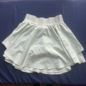 Lululemon Athletica Light Green Skater Skirt